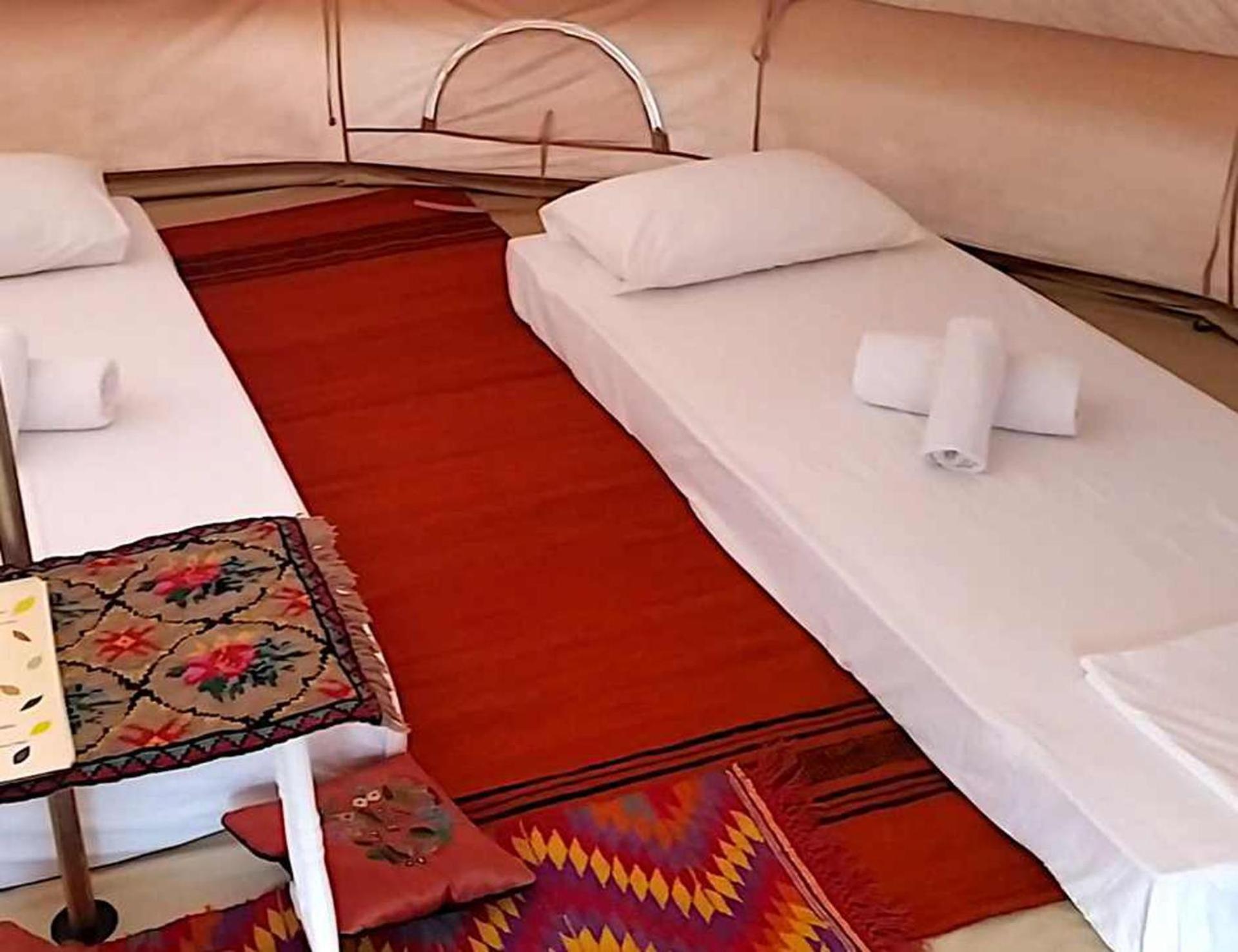 Glamping At A Lovely Tent In Skiaxtro- Marathopoli Villa Exterior photo